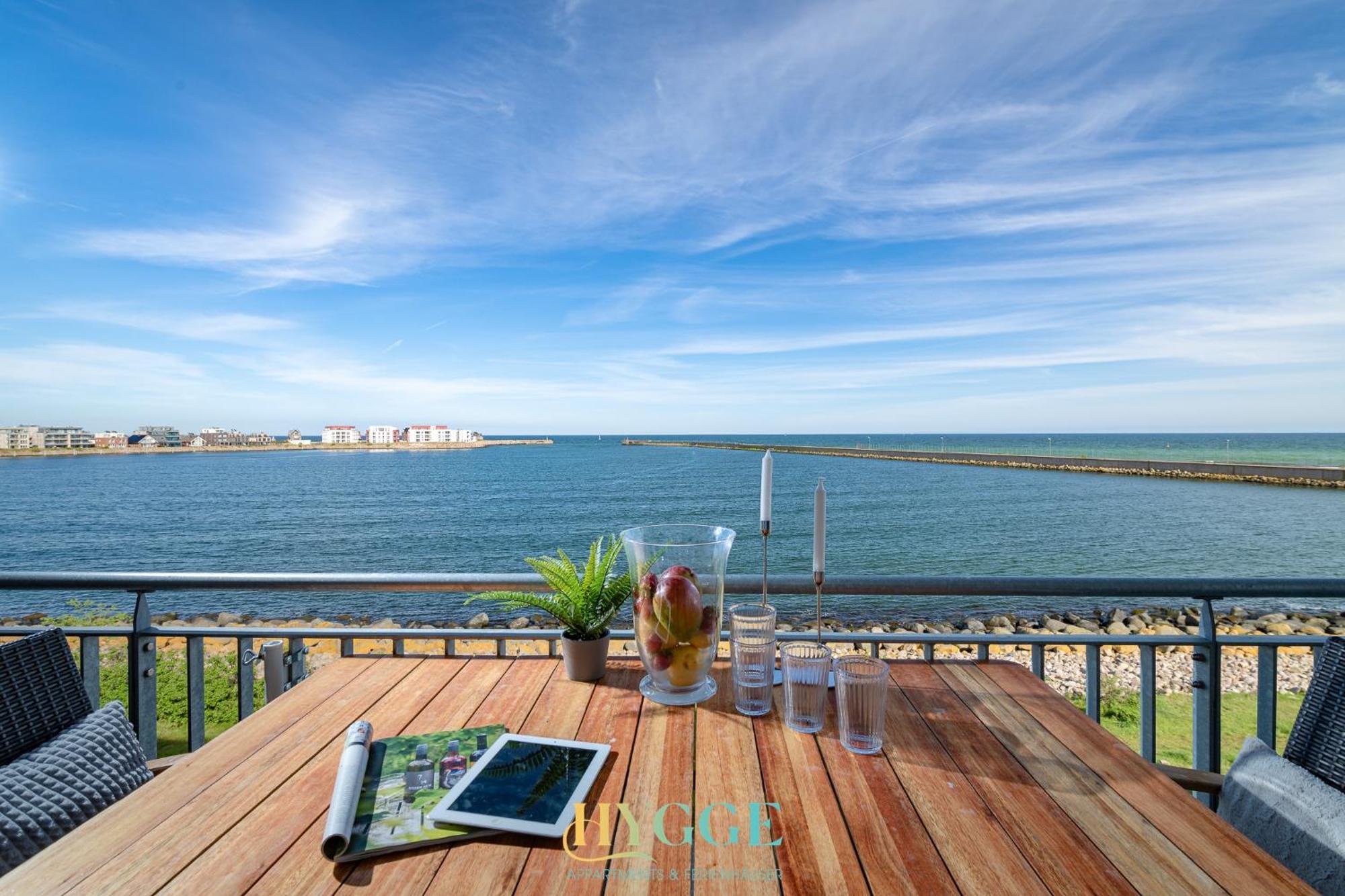 Hygge Lodge 18 Meerblick Am Strand 奥尔本尼兹 外观 照片
