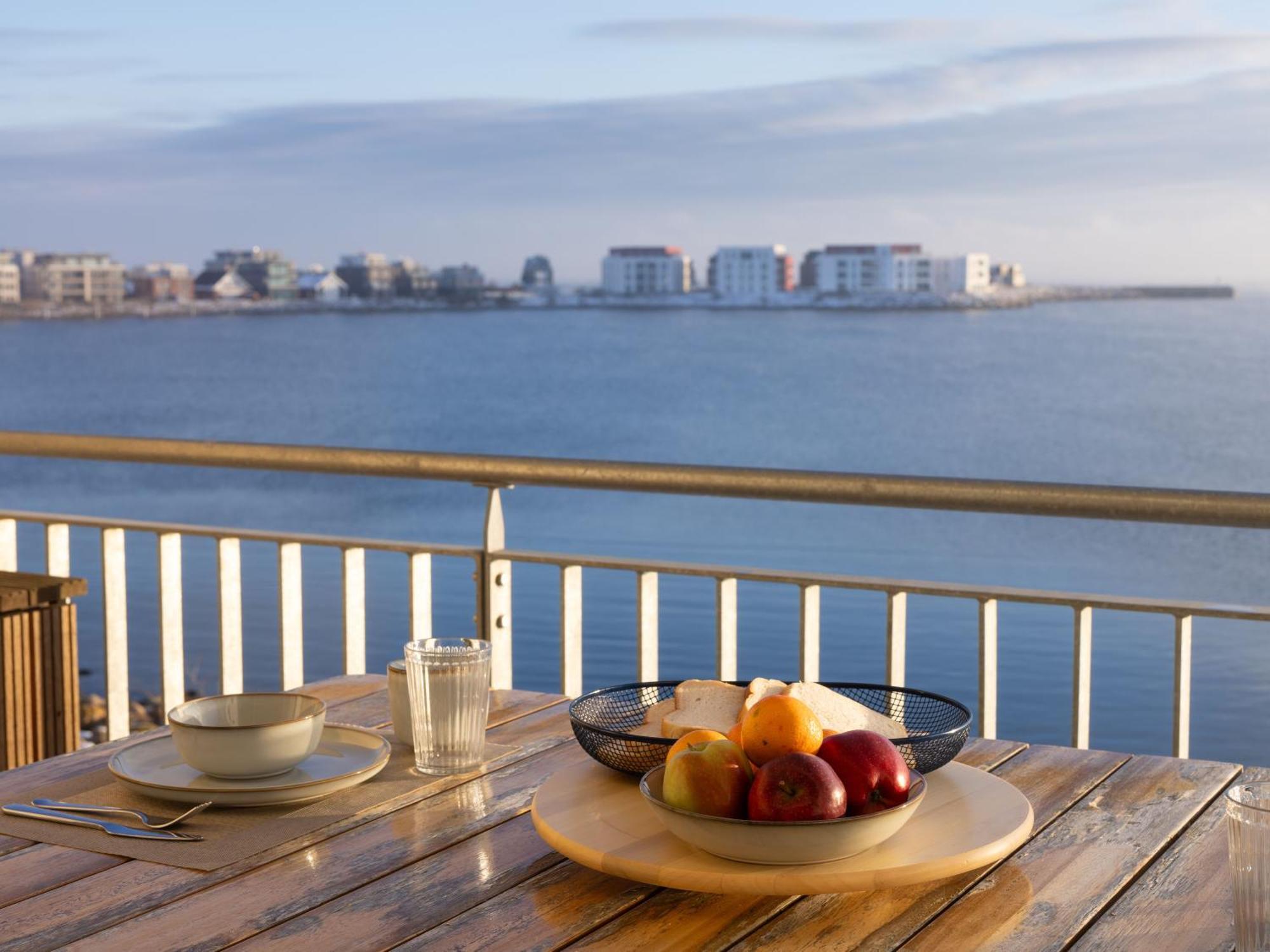 Hygge Lodge 18 Meerblick Am Strand 奥尔本尼兹 外观 照片