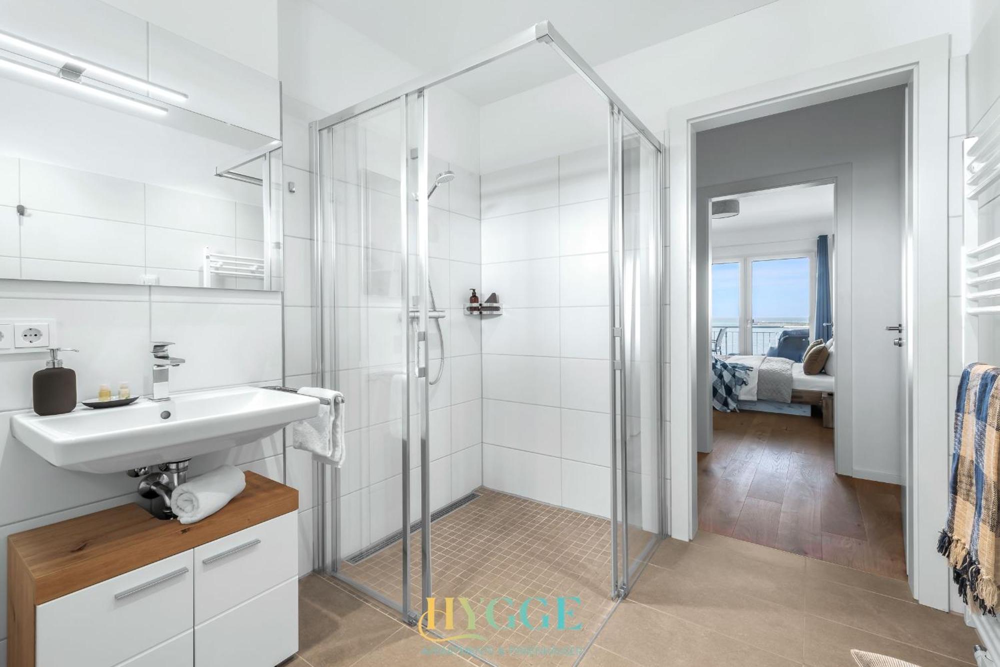 Hygge Lodge 18 Meerblick Am Strand 奥尔本尼兹 外观 照片
