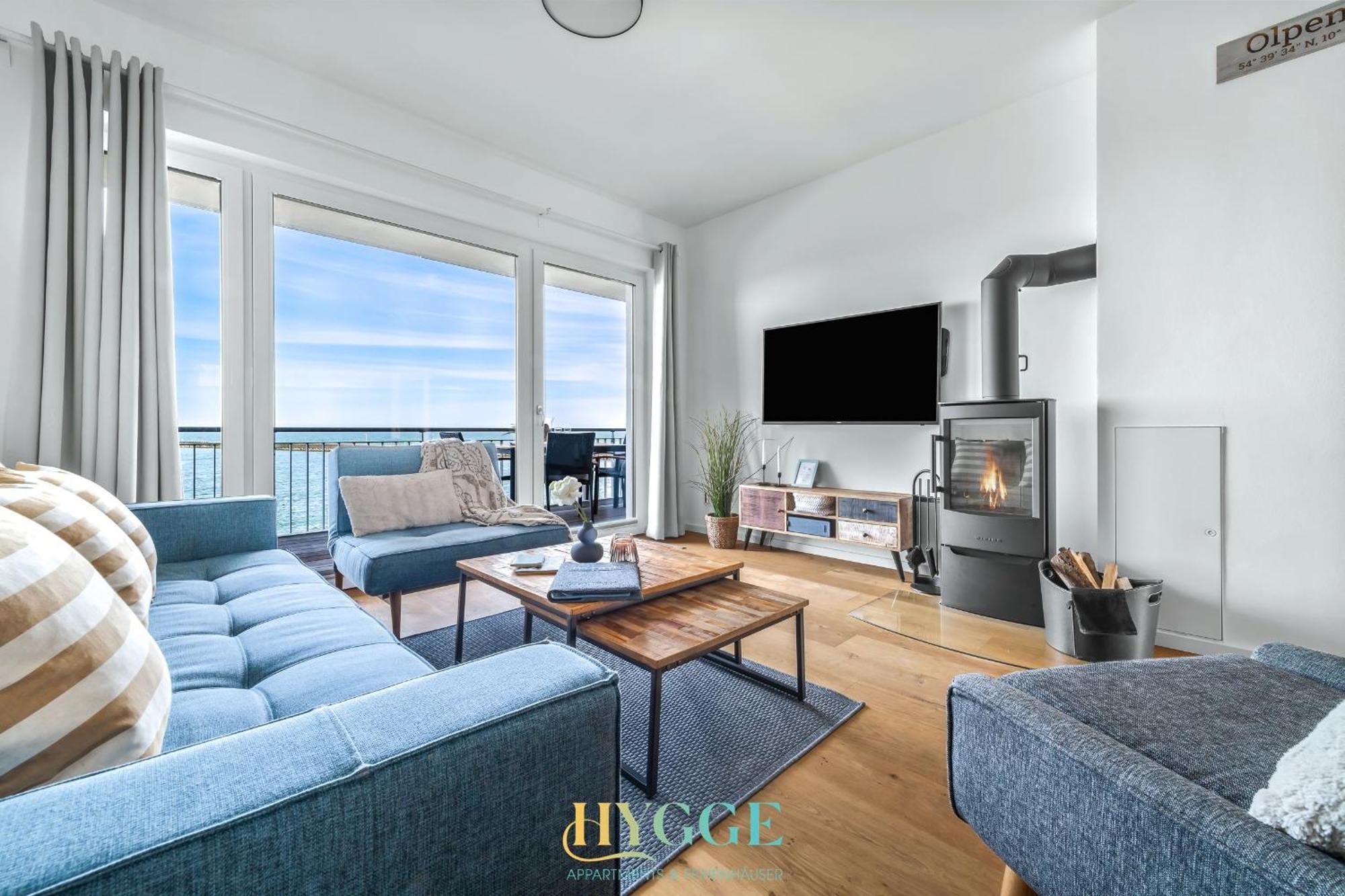 Hygge Lodge 18 Meerblick Am Strand 奥尔本尼兹 外观 照片